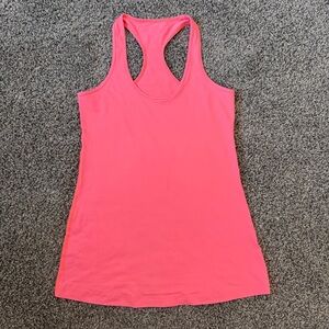 Lululemon Women's Pink Racerback Tank Top No Size